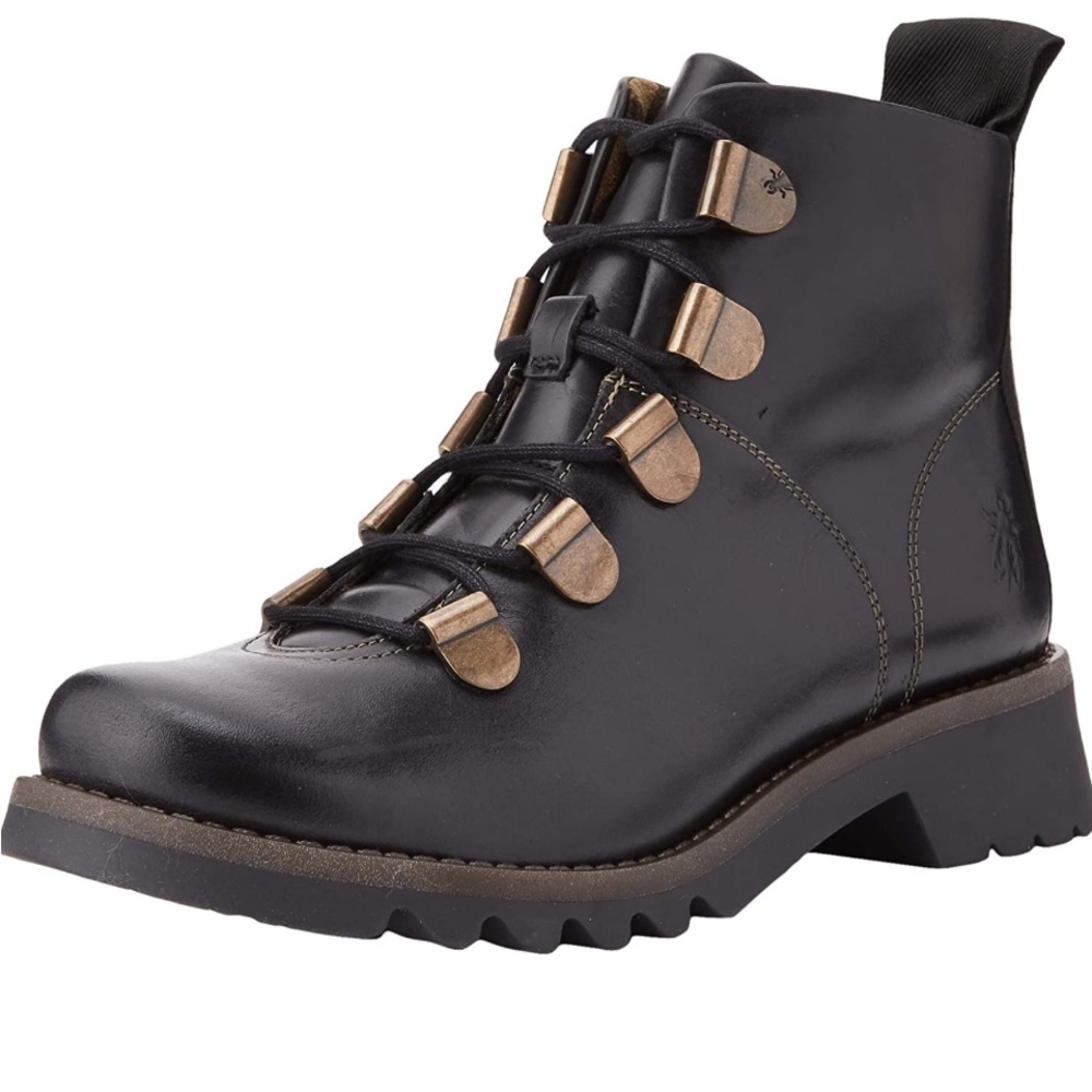 Gorgeous Fly London Roji Leather biker boots
